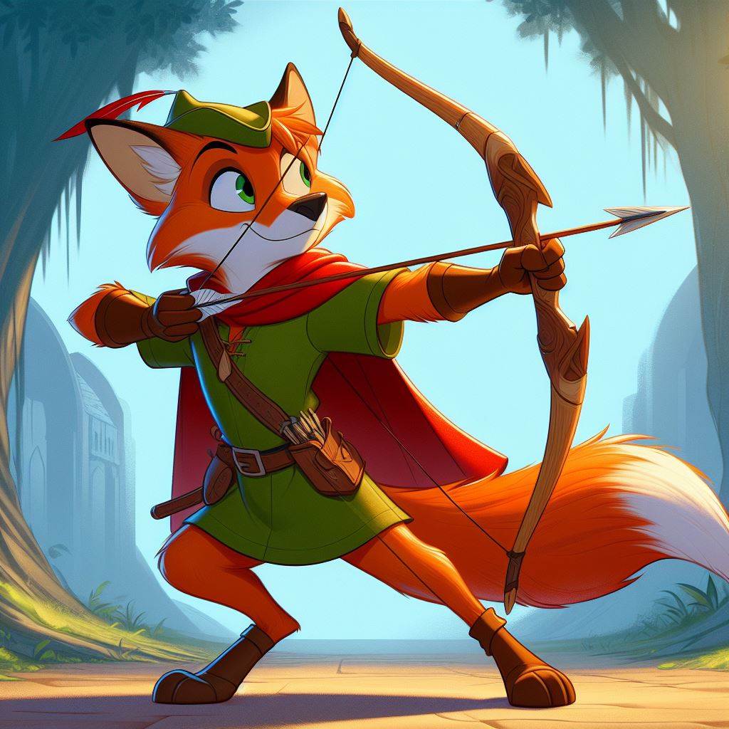 Robin Hood Archery Practice 1 by SwiftFurAI on DeviantArt