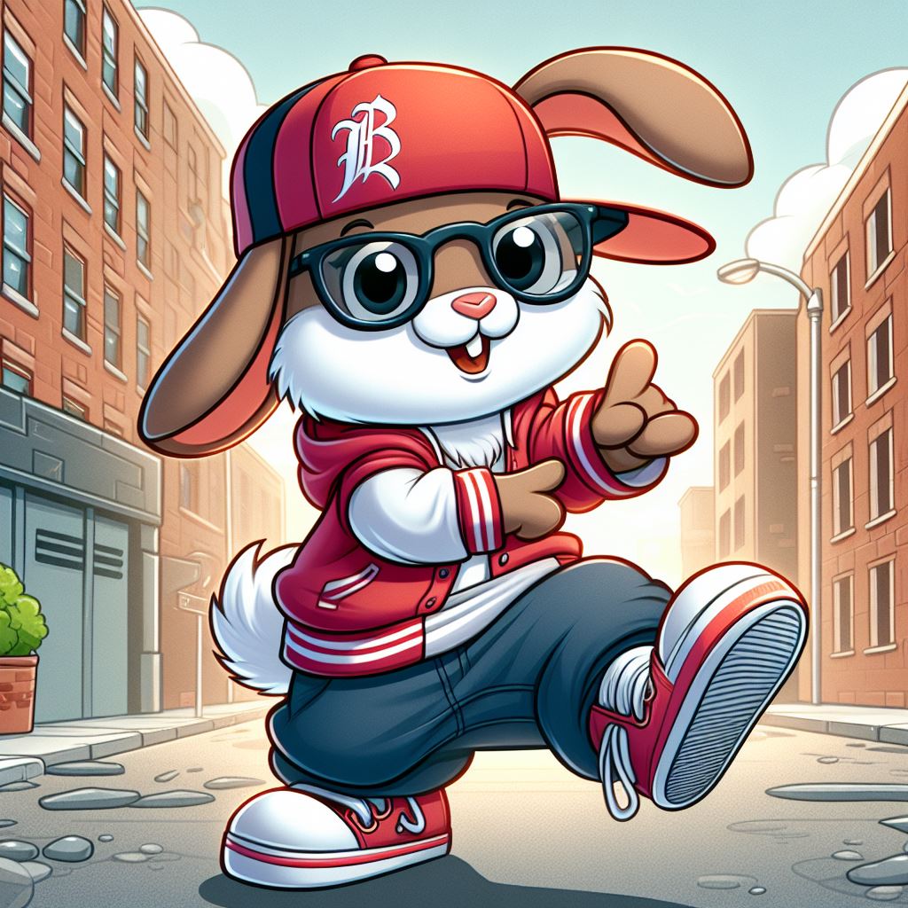 Bunny Hip Hop 2 by SwiftFurAI on DeviantArt