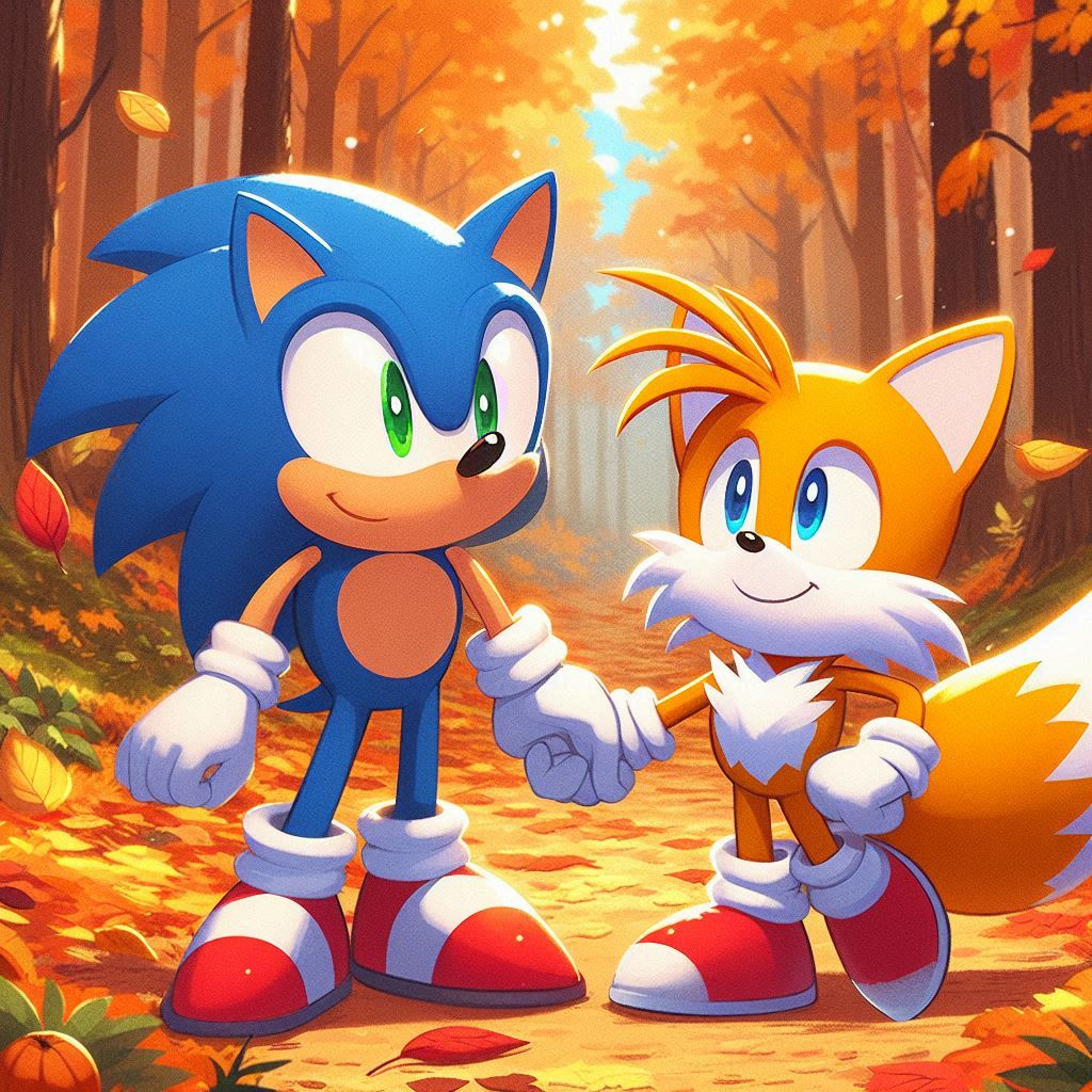 Tails Fall Sonic and Tails Fall Walk 2 by SwiftFurAI on DeviantArt