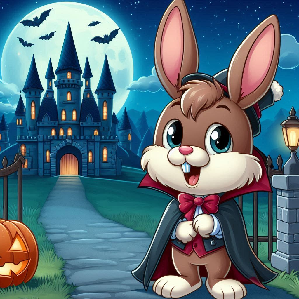 Vampire Yellow Rabbit Vampire Bunny 1 by SwiftFurAI on DeviantArt