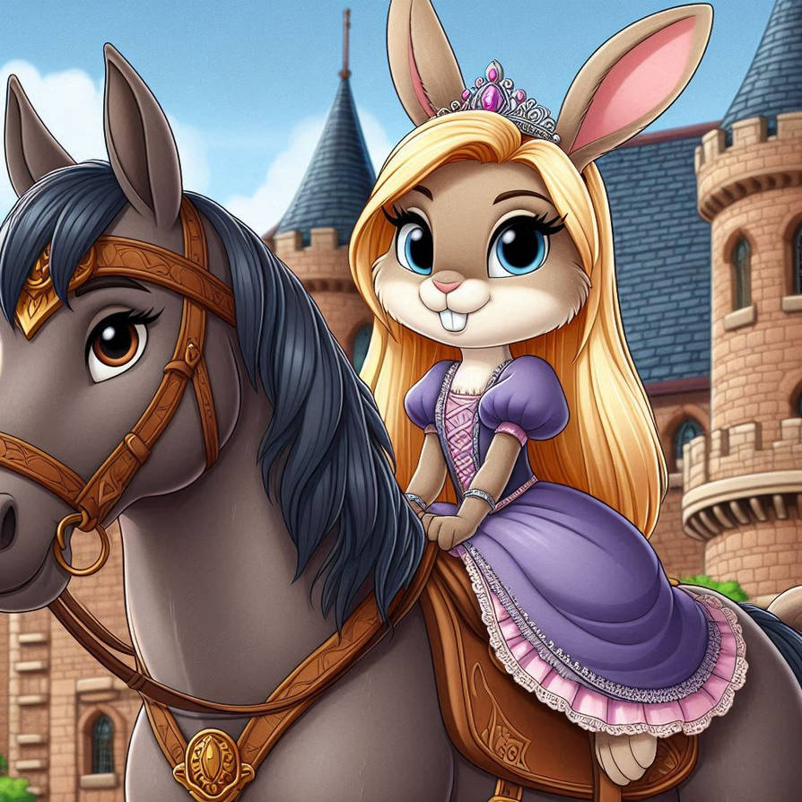 Rabbit Princess 2 by SwiftFurAI on DeviantArt