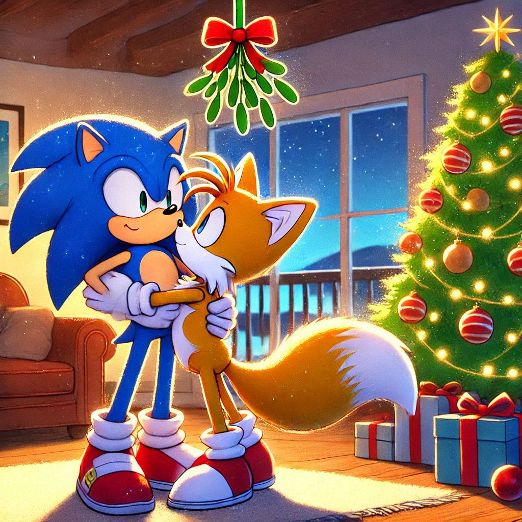 Sontails Deviantart SonTails Christmas 1 by SwiftFurAI on DeviantArt