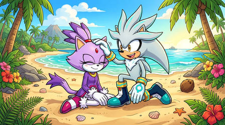 Silver Petting Blaze 2