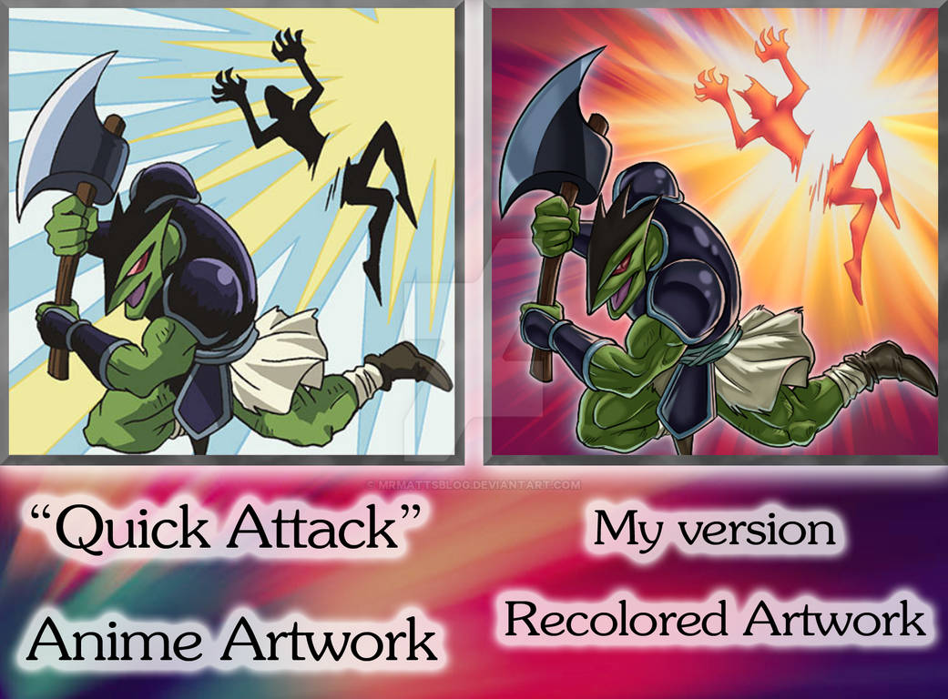 'Quick Attack' - Artwork remake by MrMattsBlog on DeviantArt