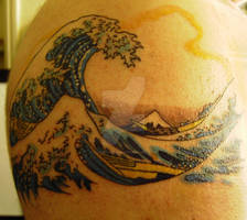 Hokusai tattoo