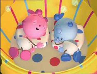 Coochie and coo are sleeping