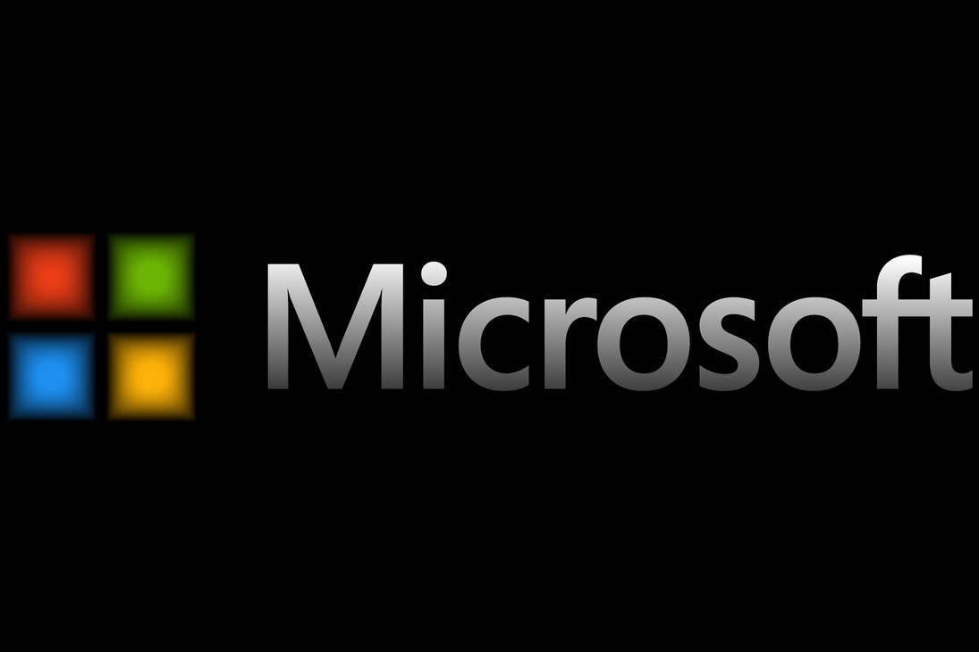Microsoft Inverted Logo Microsoft glowing logo by ElijahJoelBrowning on DeviantArt