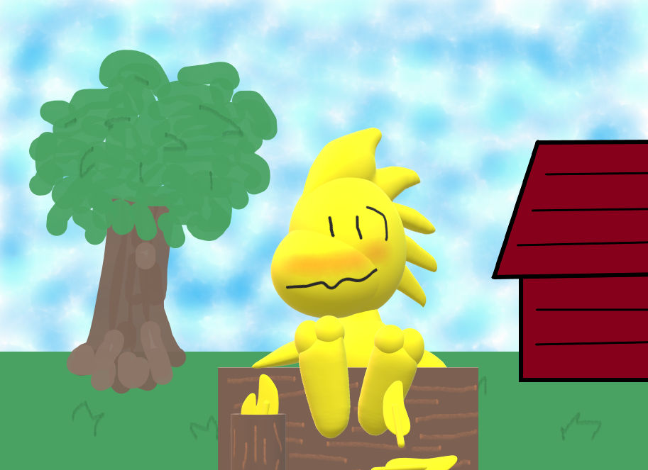 Woodstock in the stocks by MrAnonymoose07 on DeviantArt