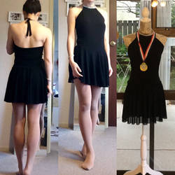 Figure skating dress