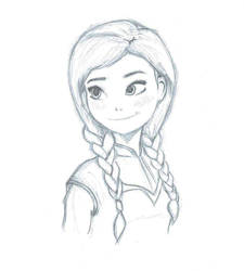 Anna Fan art WIP