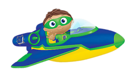 Super Why in his Why Flyer by happycookie12345 on DeviantArt