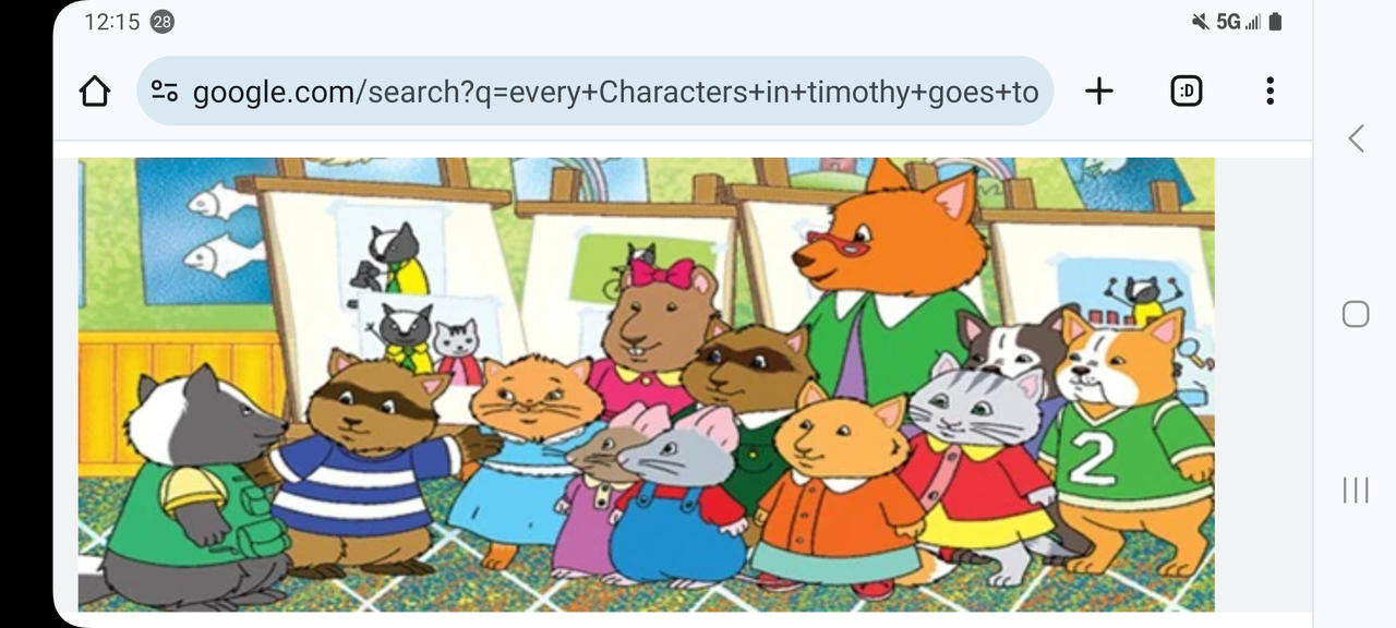 Every Characters in Timothy Goes To School by happycookie12345 on ...