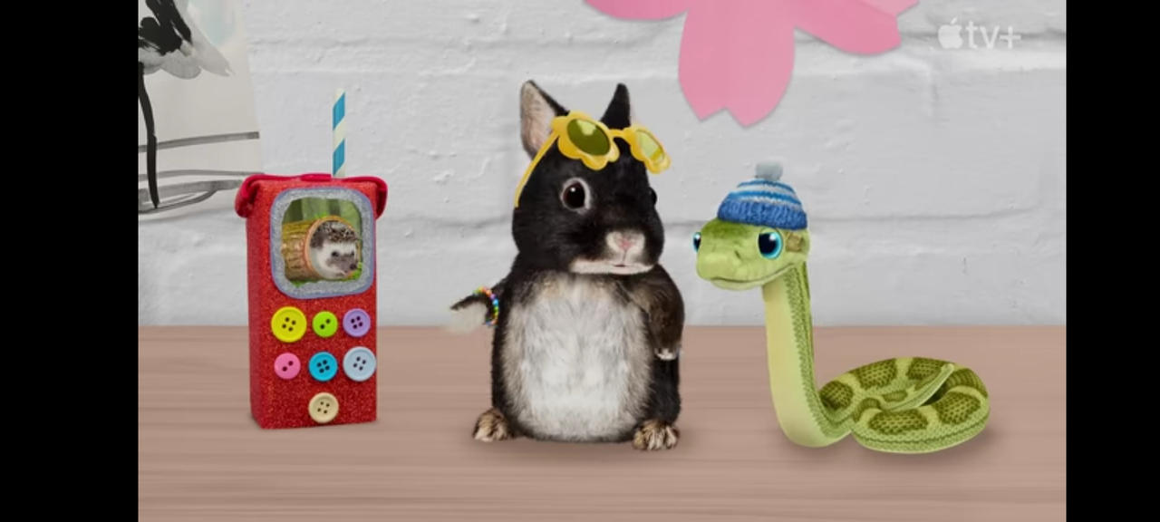 Talking Rabbit Deviantart Zuri The Bunny Rabbit Talking To Tate The Snake! by happycookie12345 on ...