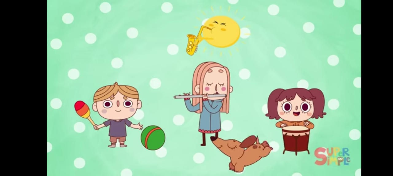 Super Simple Songs Kids and Sun Making Music! by happycookie12345 on ...