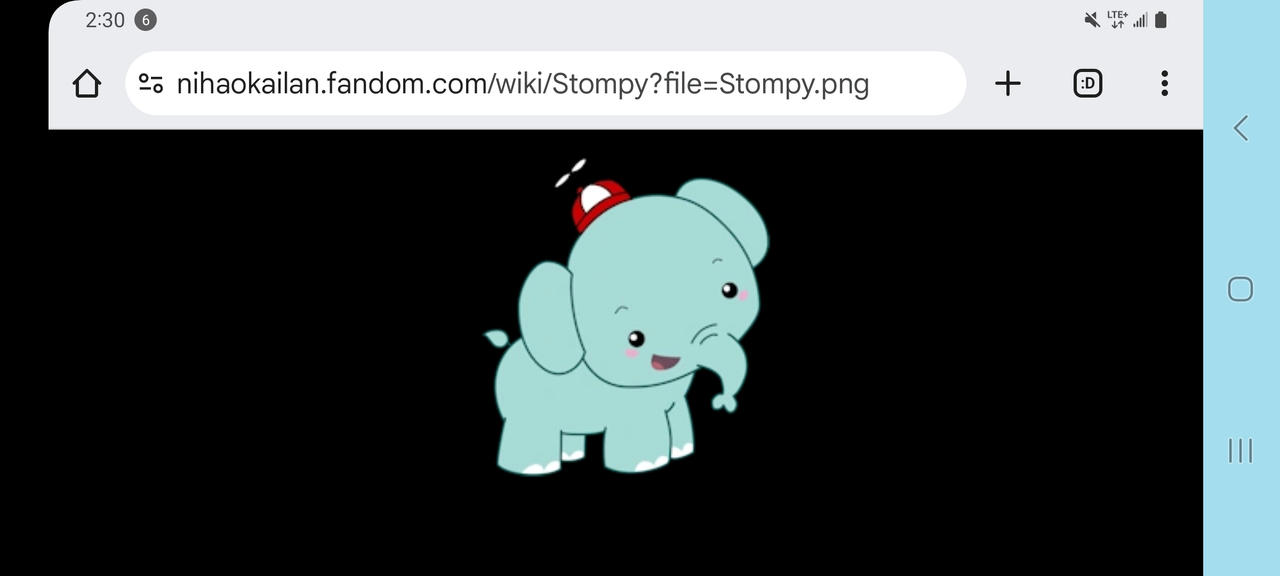 It's Stompy The Elephant (Ni Hao Kai-Lan)! by happycookie12345 on