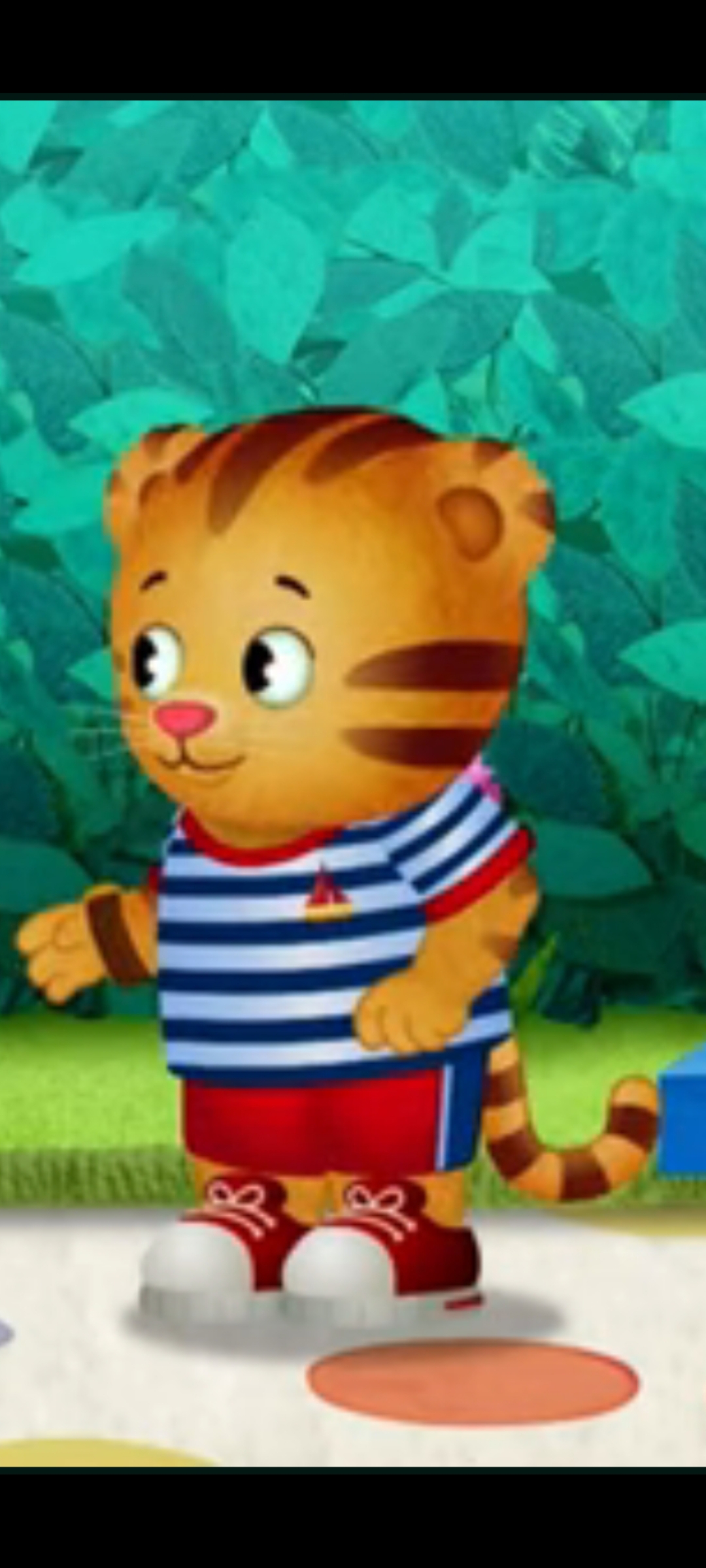 Daniel Tiger Deviantart Daniel Tiger In His Swimwear Feeling Excited! by happycookie12345 on ...