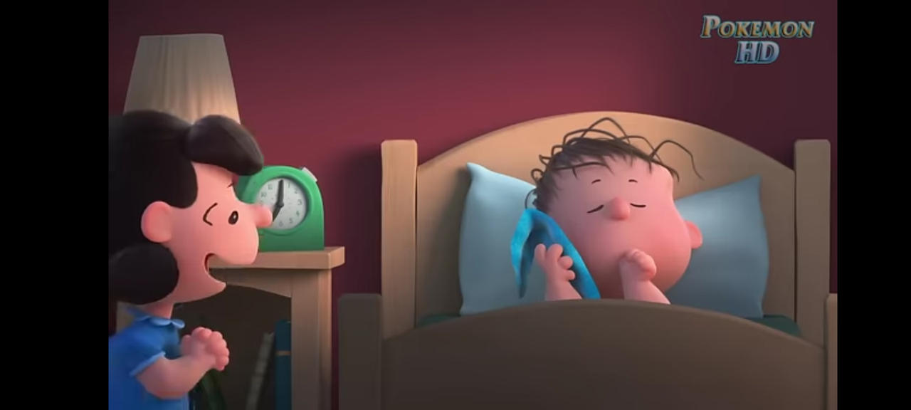 Linus Awake Lucy (Peanuts Movie) Waking Up Linus!. by happycookie12345 on DeviantArt