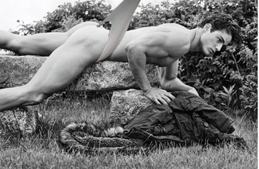 Pietro Boselli Briefs Wedgie Photoshoot