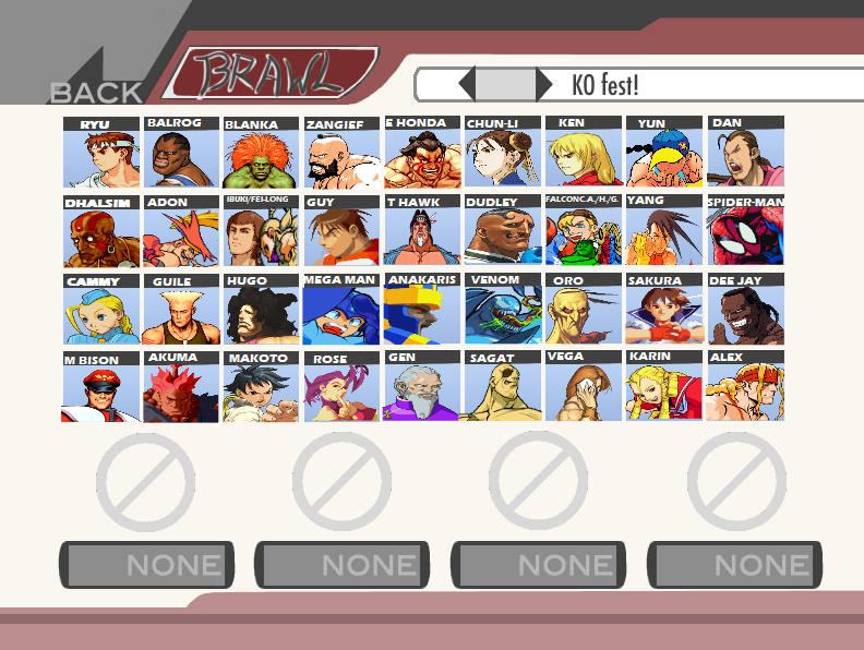 MUGEN Marvel vs. Capcom Brawl Smash Roster by JordanAnthonyTreloar on ...