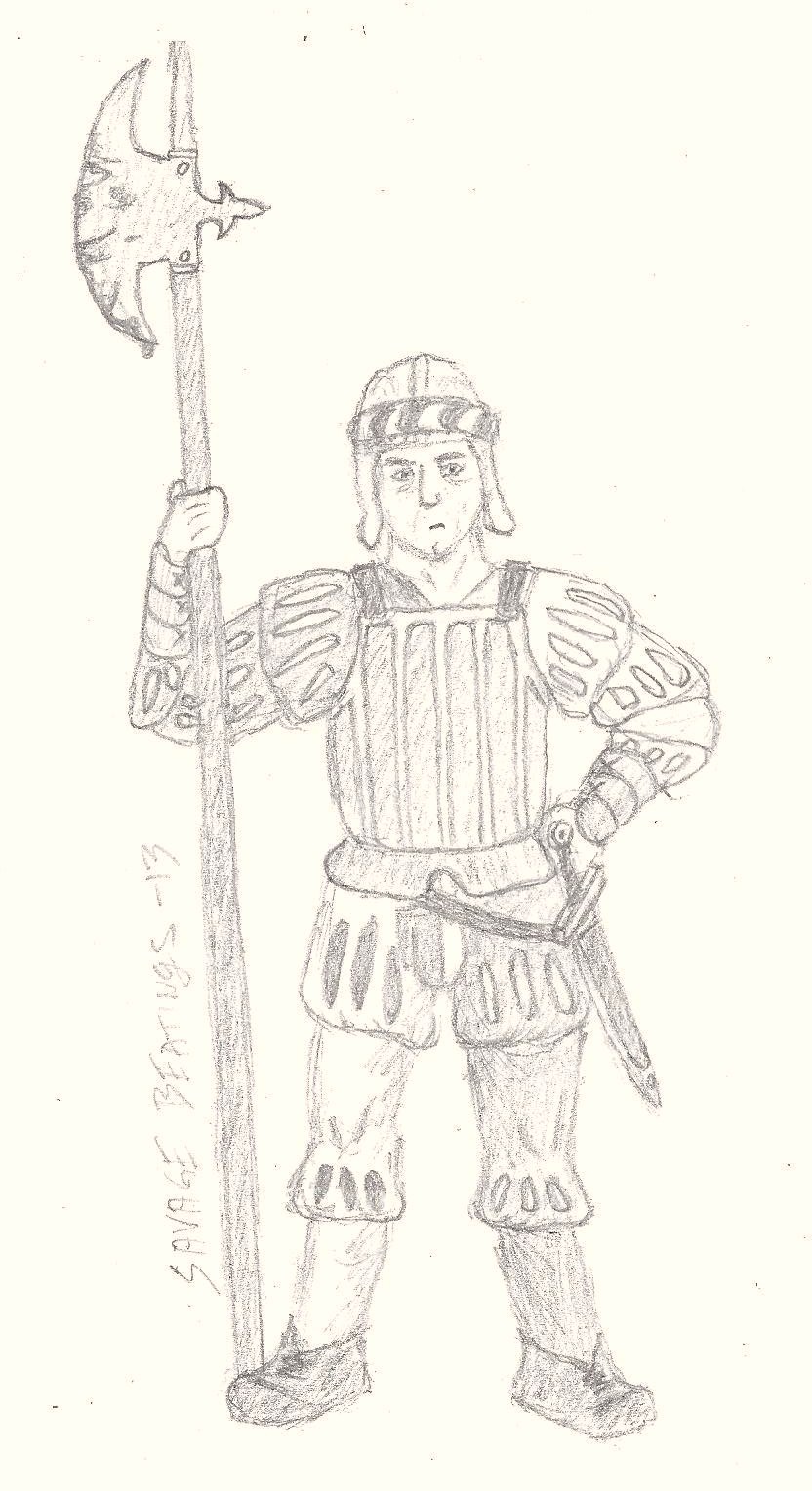 State Troop Halbardier