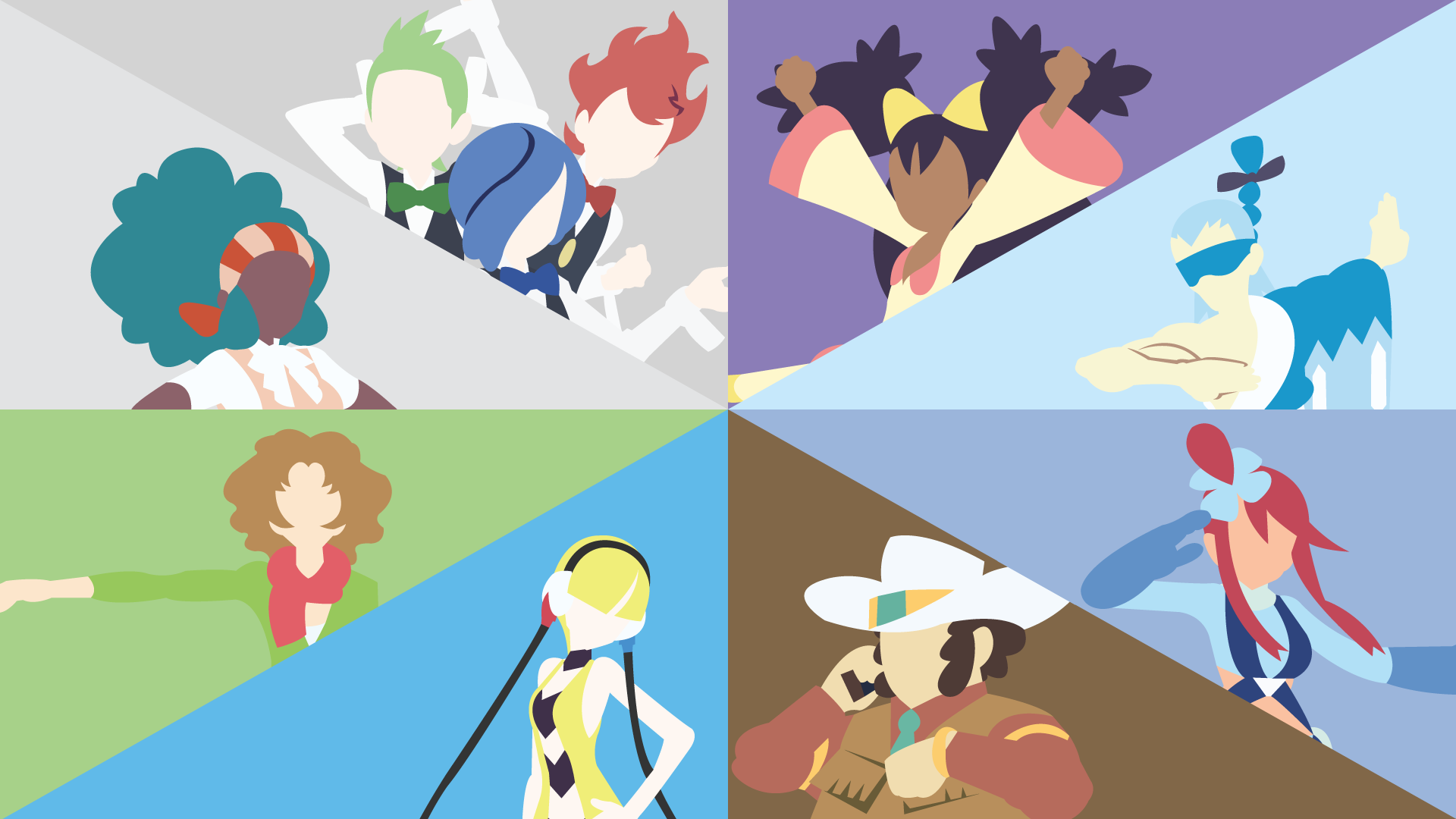 Unova Gym Leaders Comp. (White)