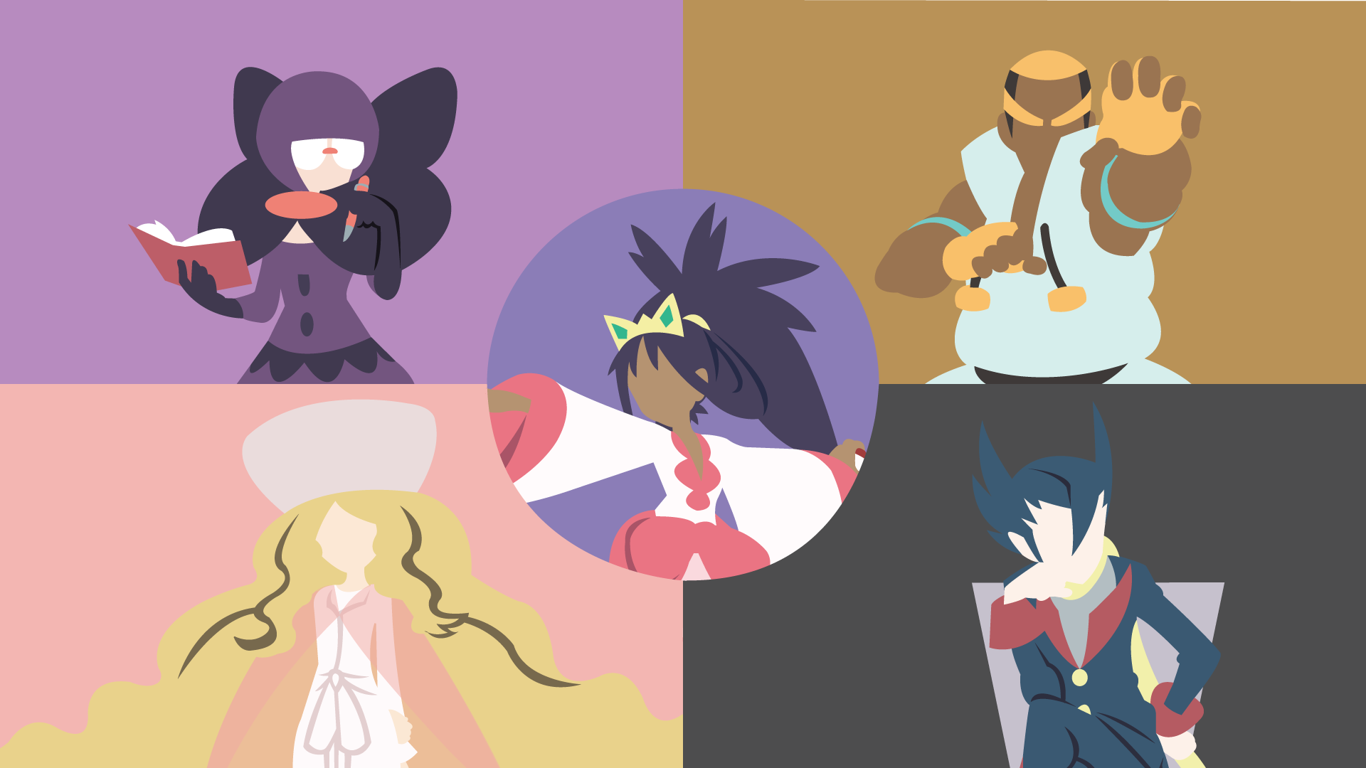 Unova Gym Leaders Comp. (Black 2/White 2) by LimeCatMastr on DeviantArt