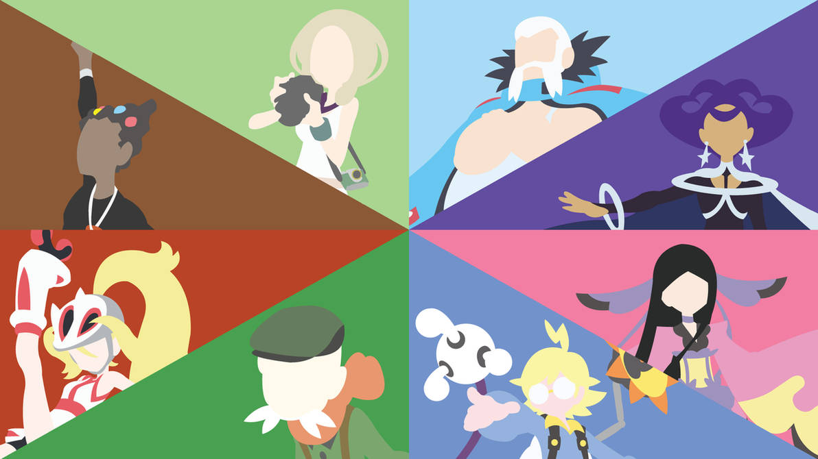 Pokemon - Unova Gym Leaders v2 by leopassos100 on DeviantArt