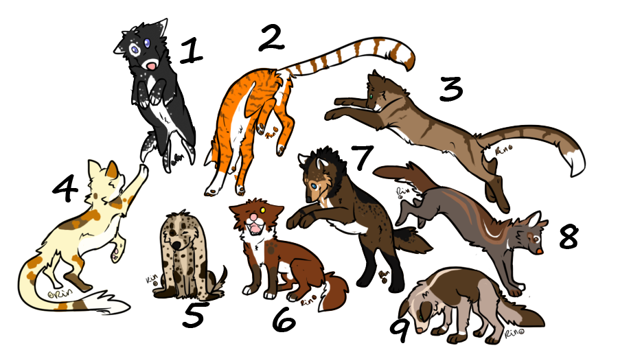 Mix adoptables ( 1 left)