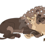 Flowered maned cuddles