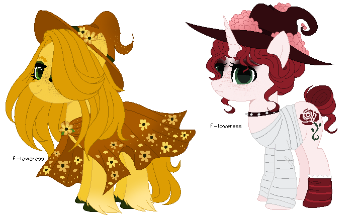 flower witches adopts  (closed)