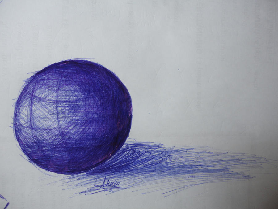 Ball Sketch - Ball Point Pen