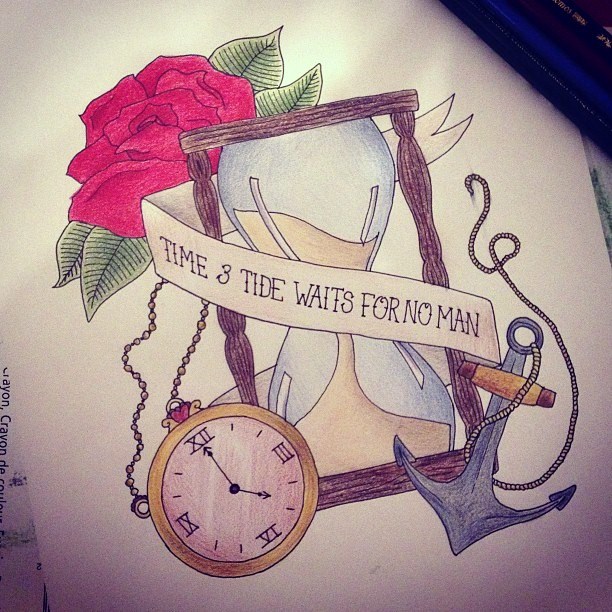 Time And Tide Waits For No Man By Megansmith495 On Deviantart Time And Tide Waits For No Man By Megansmith495 On Deviantart
