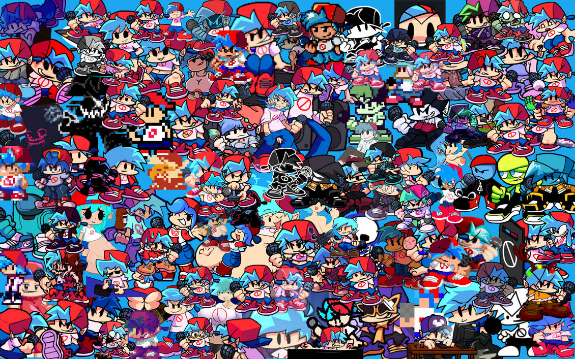 All Bf Types Every fnf bf by spidercoolgamerb1mv2 on DeviantArt