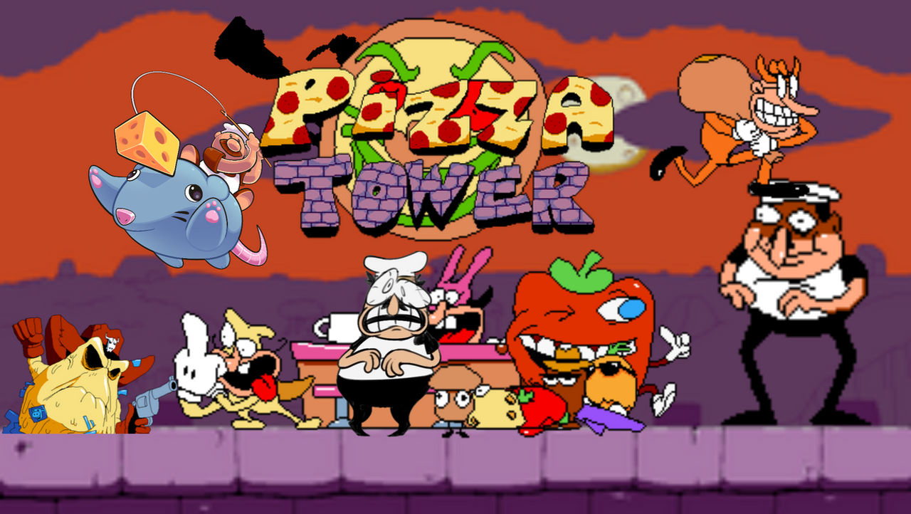 Pizza Tower for the GBA by Ruusss on DeviantArt