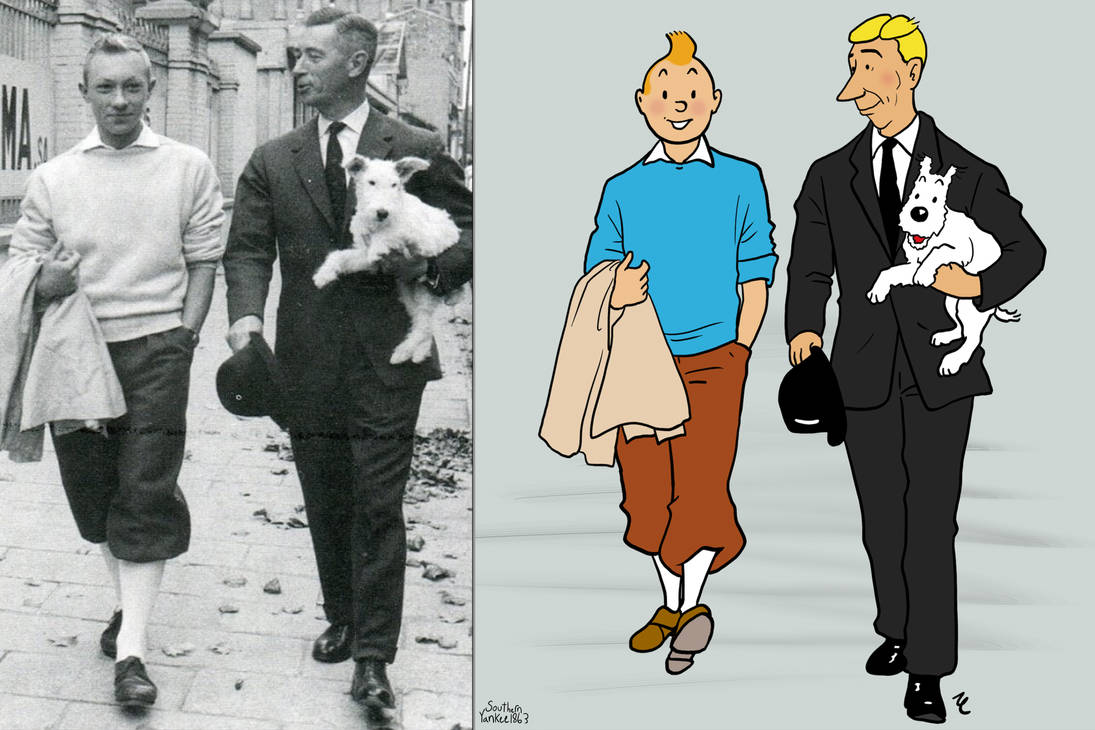 Tintin Herge Tribute By Yankee1863 On DeviantArt tintin-herge-tribute-by-yankee1863-on-deviantart
