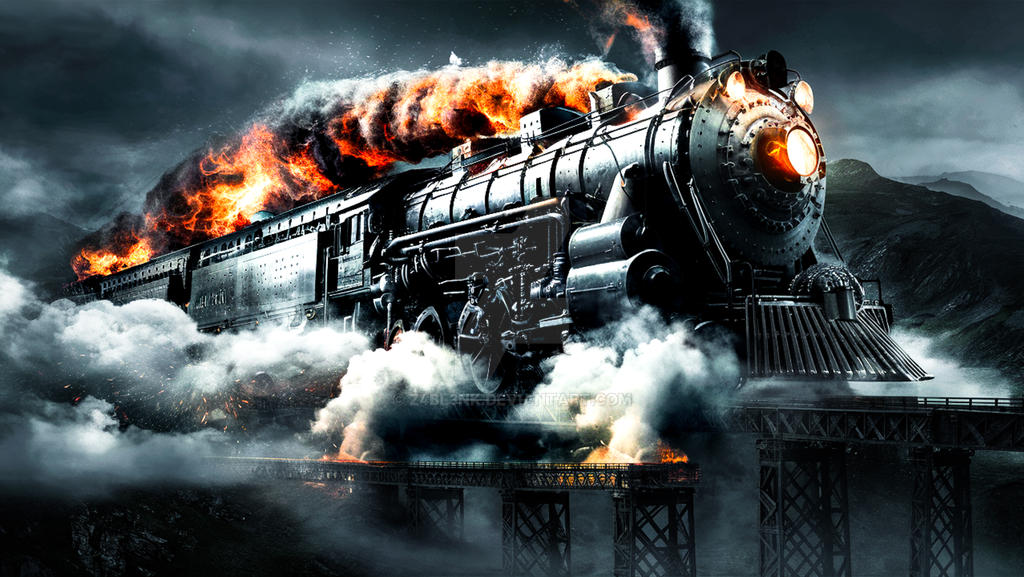 Grotesque Train Massive Ghost Train by z4bl3nk on DeviantArt