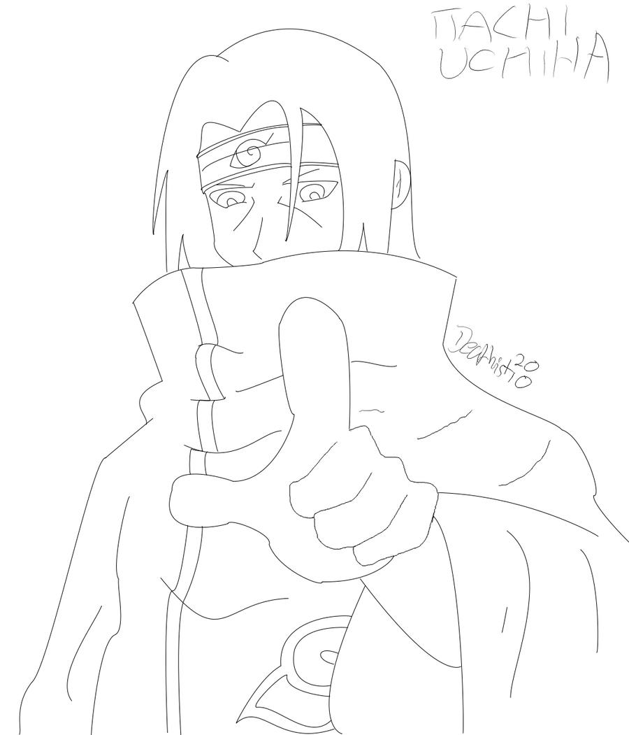 Itachi Lineart