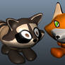 Fox and Racoon Rigs
