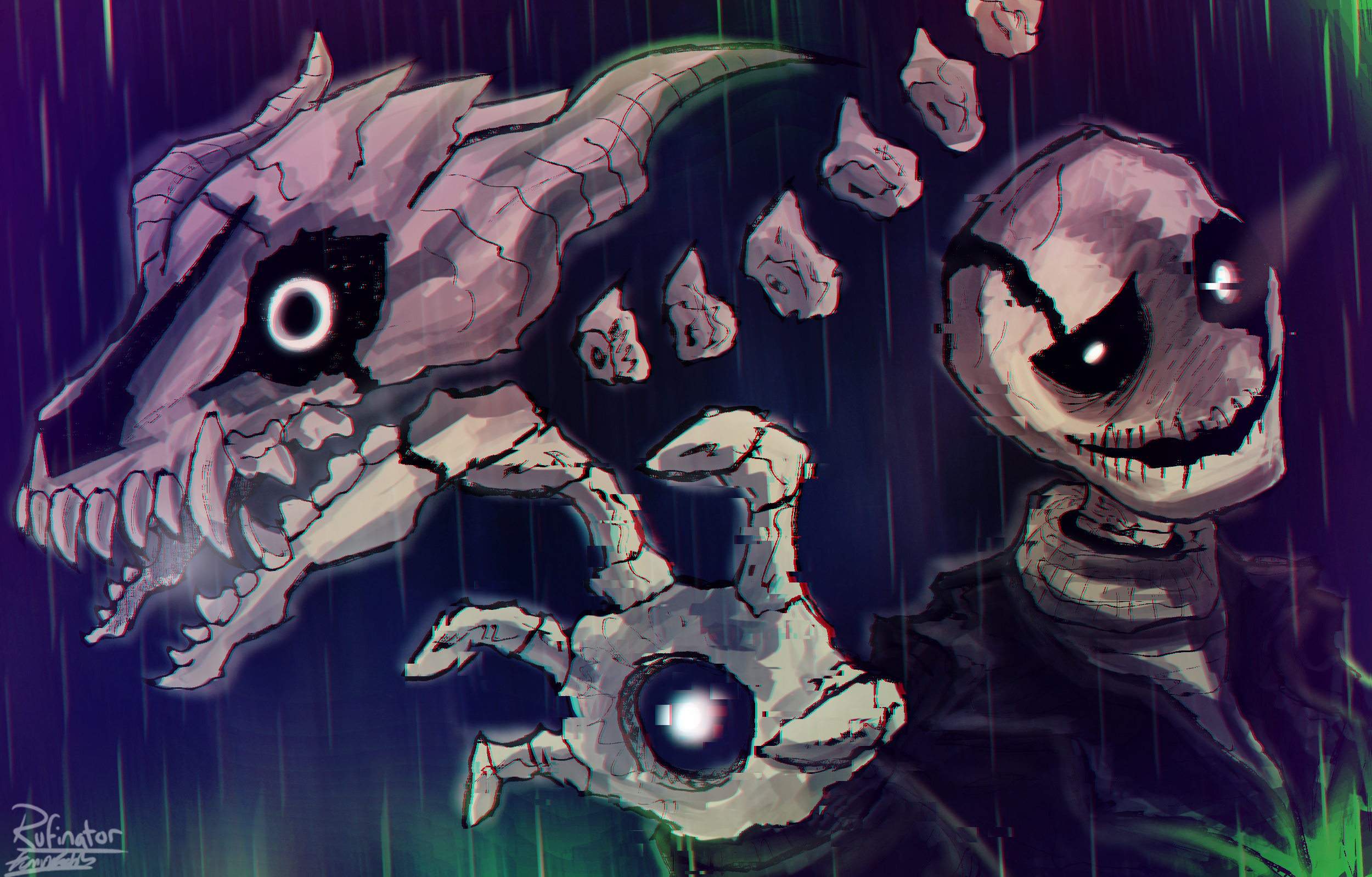 Gaster S Blasters By Rufinator On Deviantart Gaster S Blasters By Rufinator On Deviantart
