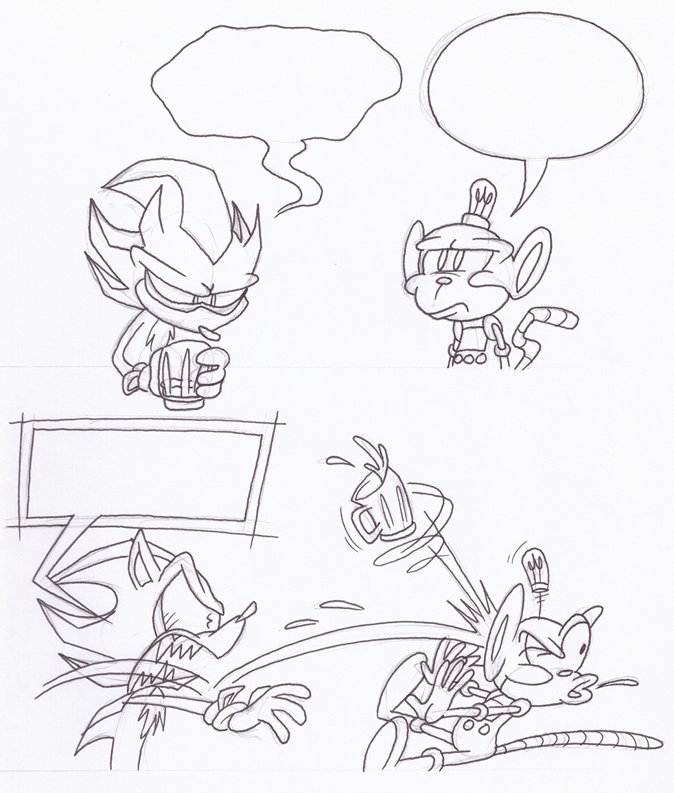 Unfinished Shadow Comic