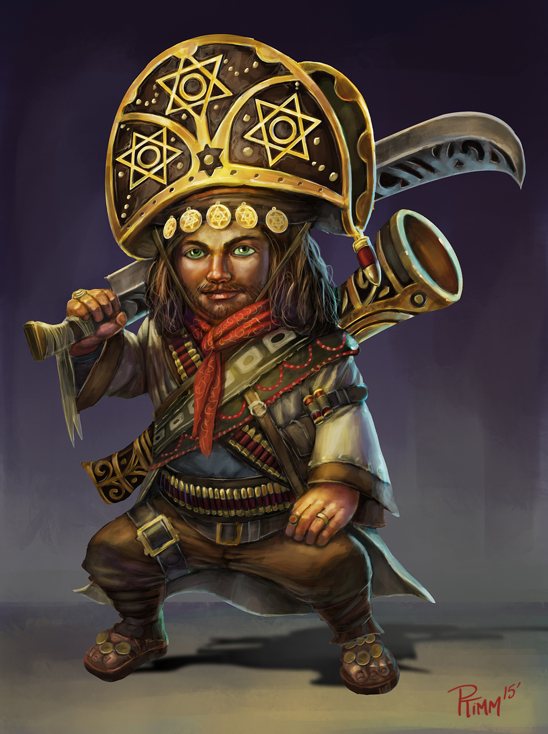 Vamana Cangaceiro Smite Concept