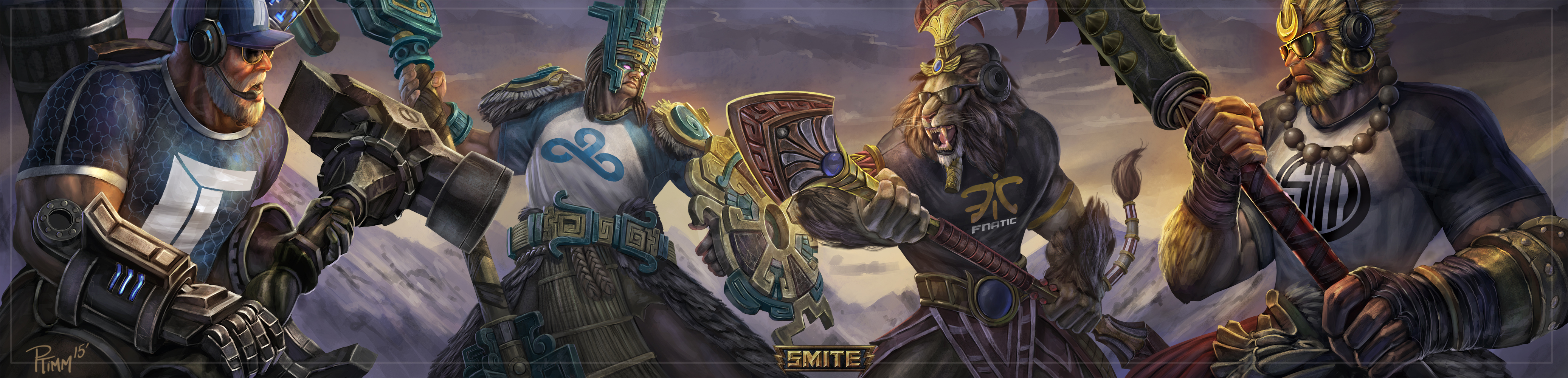 Smite E-Sports Skins