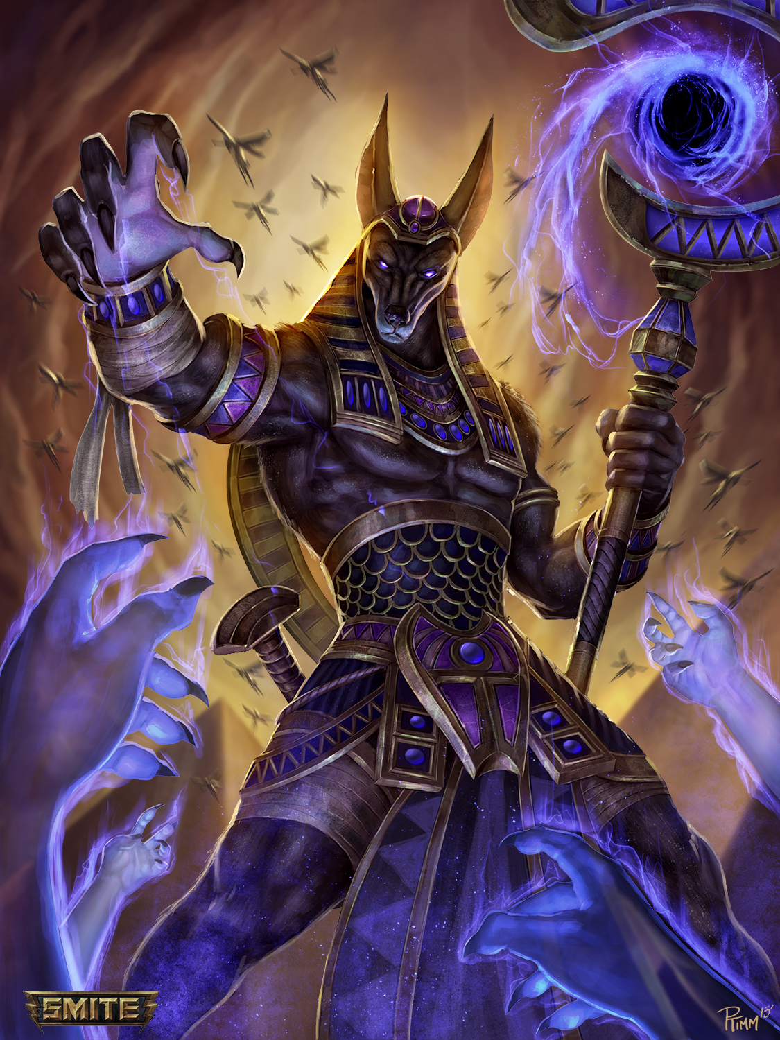 Anubis - Official SMITE Wiki  Anubis, Egyptian gods, Egyptian