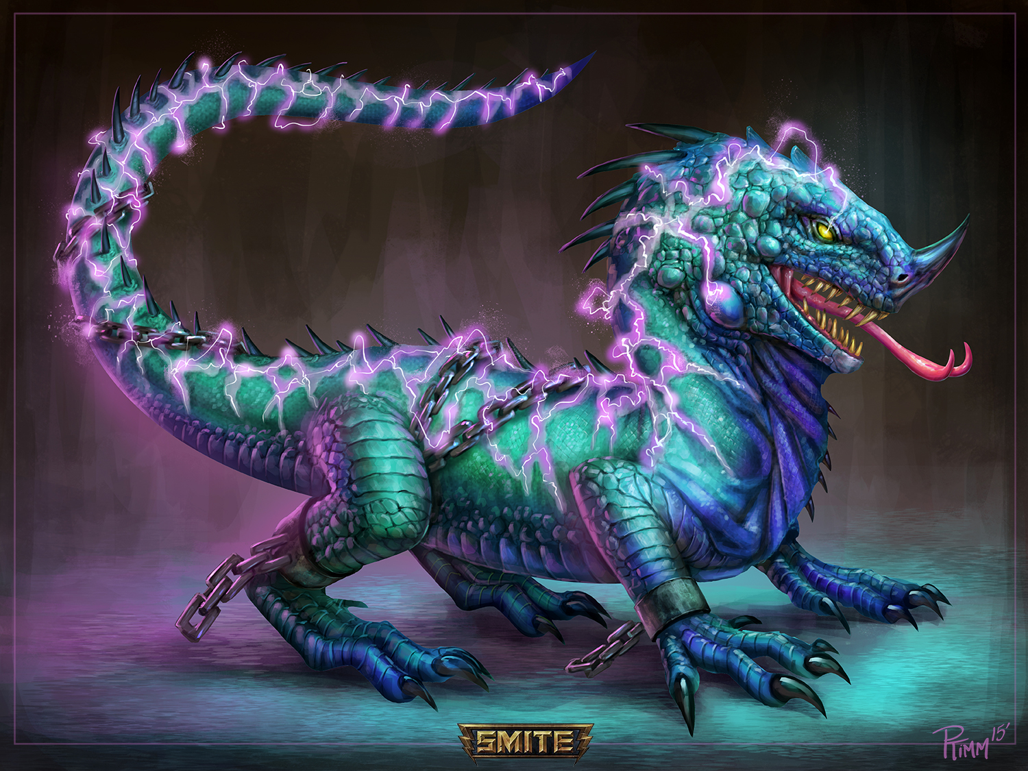 Smite new Arena NPC Drakon Basilisk