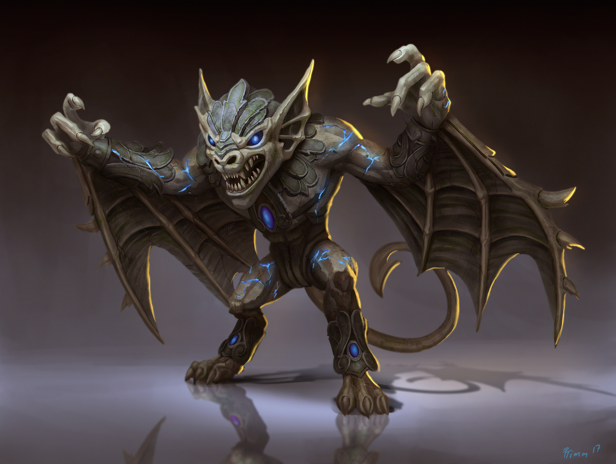 Camazotz Gargoyle Concept