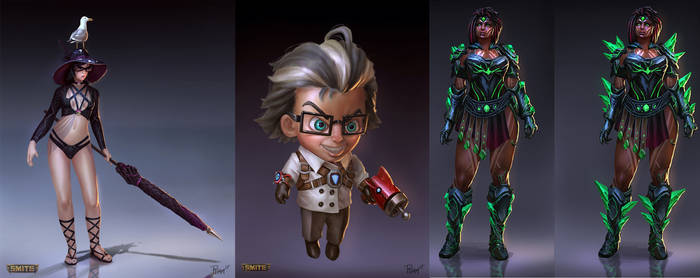 New Smite Concepts! by PTimm