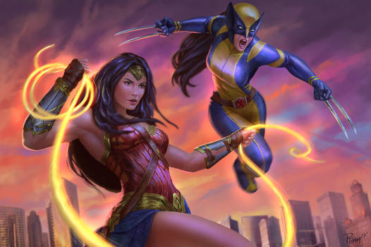 WonderWoman  and X-23