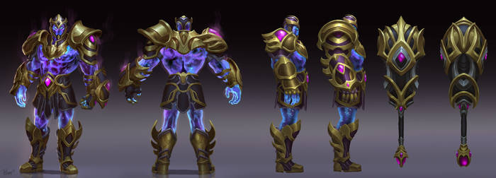 Smite Cosmic Hercules Concept