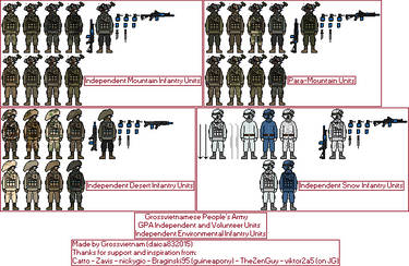 Independent Environmental Infantry Units