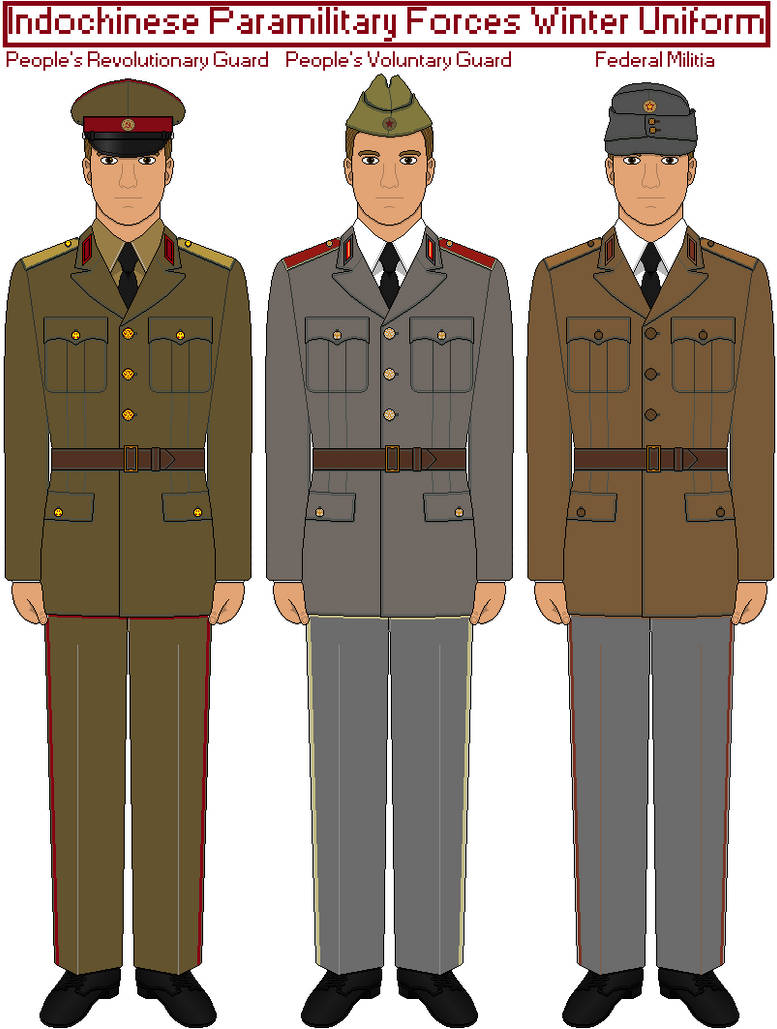 Indochinese Paramilitary Forces Winter by daica832015 on DeviantArt